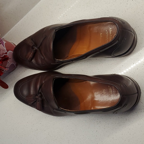 Mens ALLEN EDMONDS dress shoes (sz 12D) - Picture 4 of 8